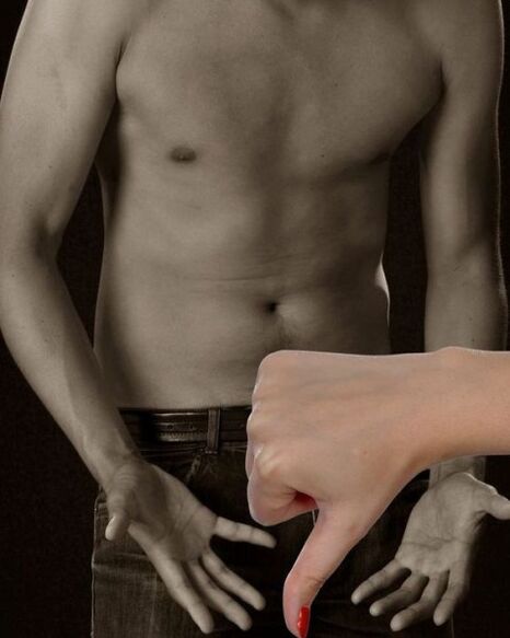 scarsa potenza negli uomini